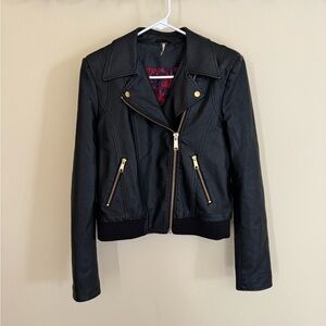 Free People Faux Leather Jacket